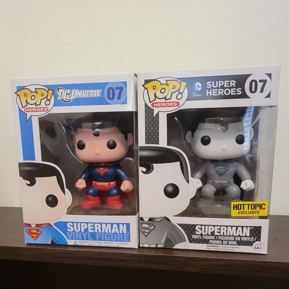 Superman Funko Pop! #07 Bundle